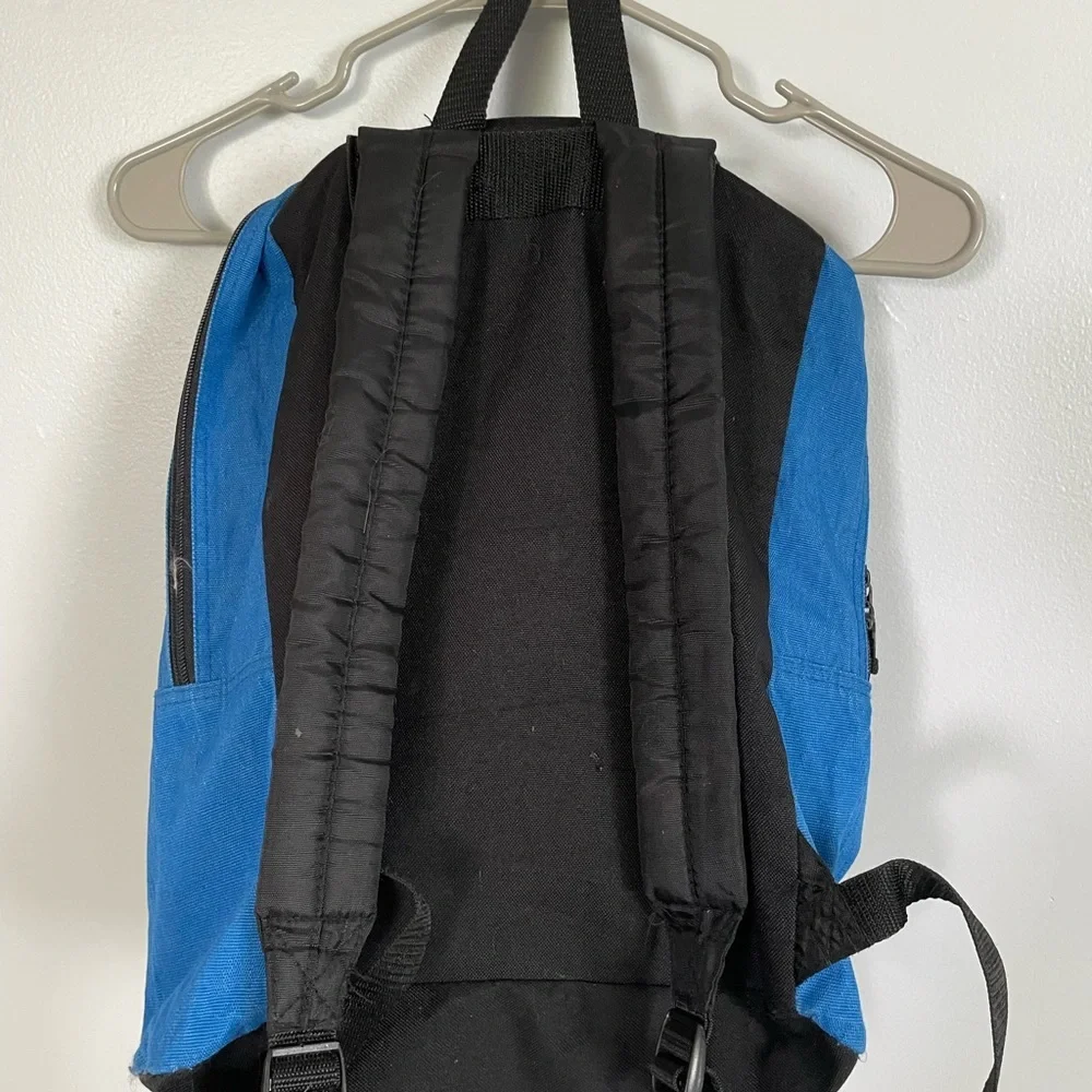 Winnie the Pooh Kids Backpack Vintage embroidered Disney Blue - Picture 8 of 9